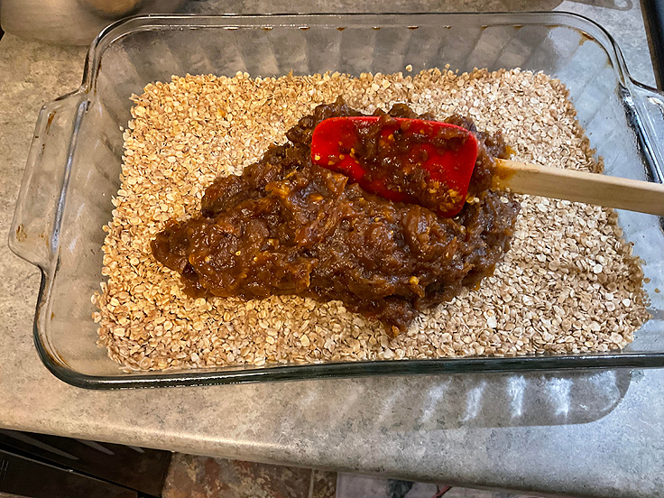 Carrés aux dattes sans sucre