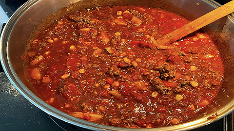 Recette de Chili sans haricots