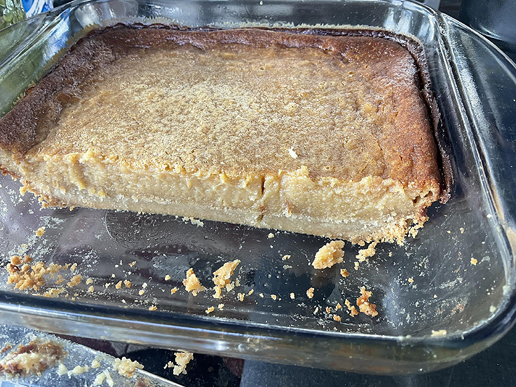 Recette de Carrés tarte au sucre