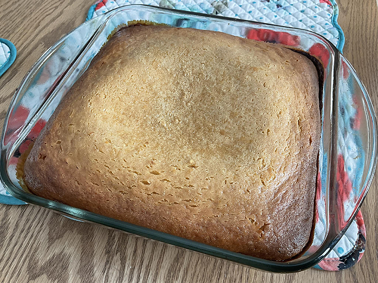 Carrés tarte au sucre