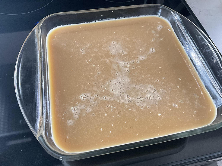 Carrés tarte au sucre