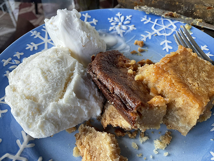 Carrés tarte au sucre