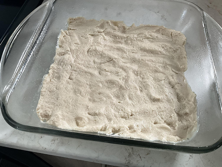 Carrés tarte au sucre