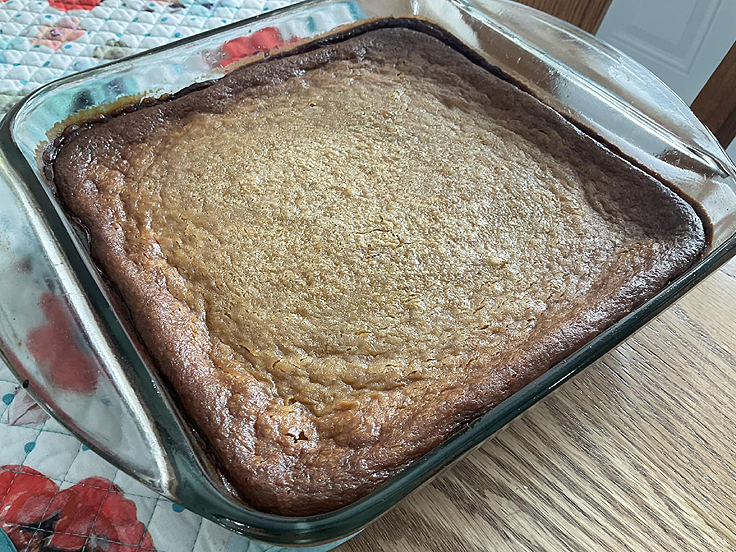 Carrés tarte au sucre