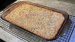 Barres d'Avoine à l'Érable et Cassonade - Recette collation