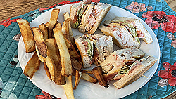 Recette de Club sandwich au homard