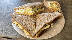 Recette de Sandwichs aux oeufs