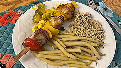 Viandes et Substituts - Recette de Brochettes de poulet