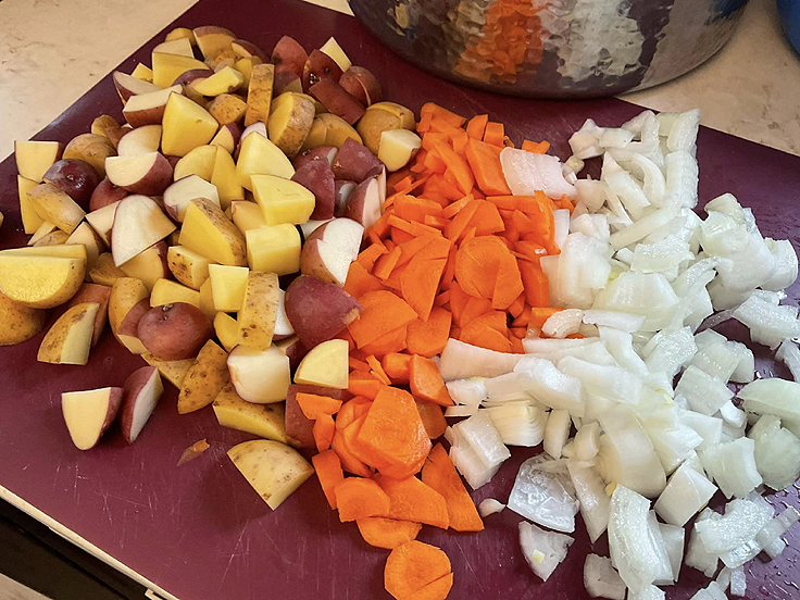 Recette de Chaudrée de fruits de mer