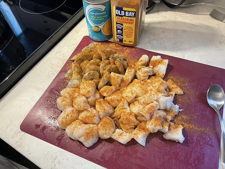 Chaudrée de fruits de mer