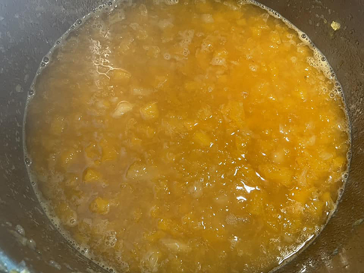 Confiture à la citrouille et ananas