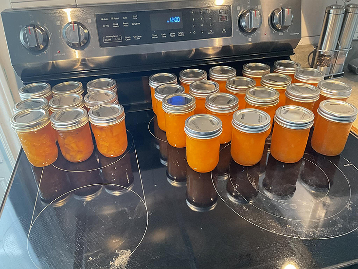 Confiture à la citrouille et ananas