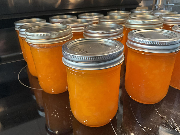 Confiture à la citrouille et ananas