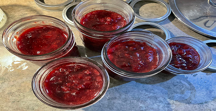 Recette de Confitures aux fraises des champs