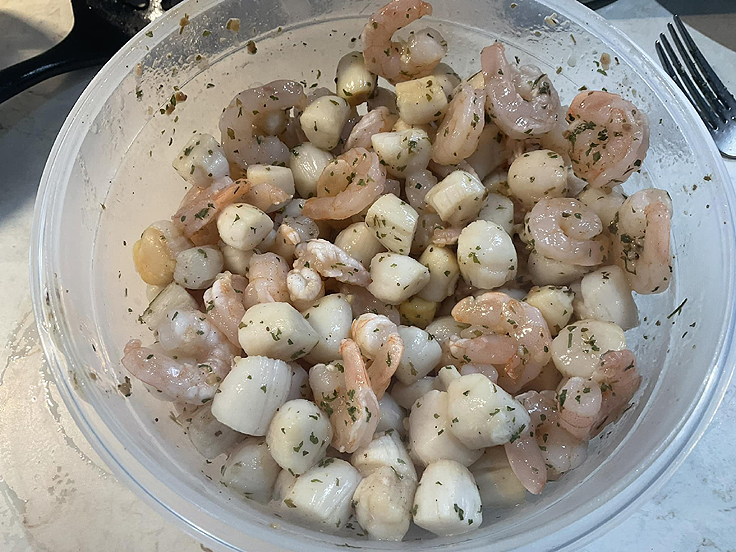 Recette de Crêpes aux fruits de mer