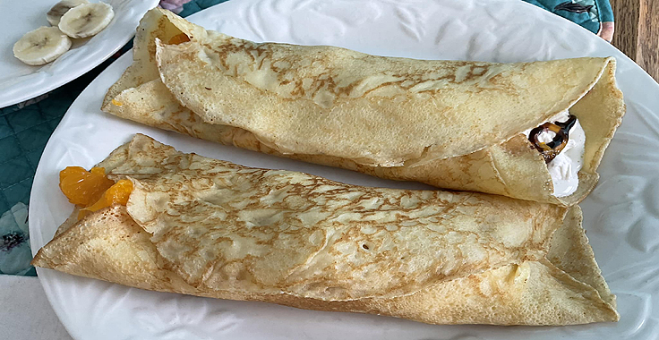 Recette de Crêpes Suzette