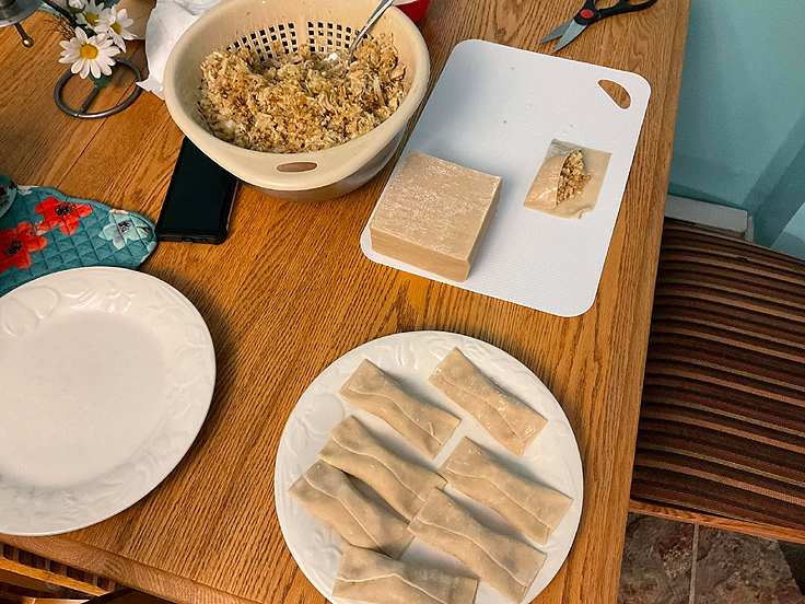 Egg Rolls - Recette de egg rolls