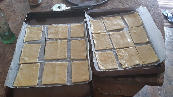 Recette de Feuilleté à la confiture