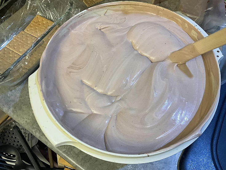 Gâteau de Noël Smores