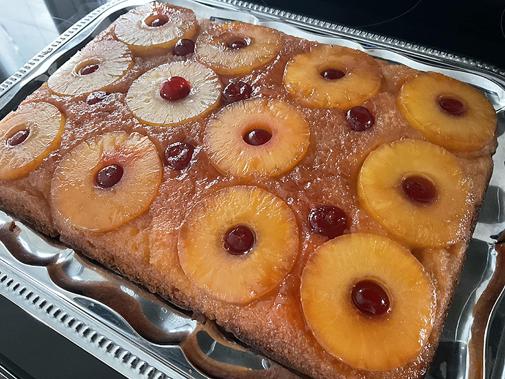 Gâteau renversé à l'ananas