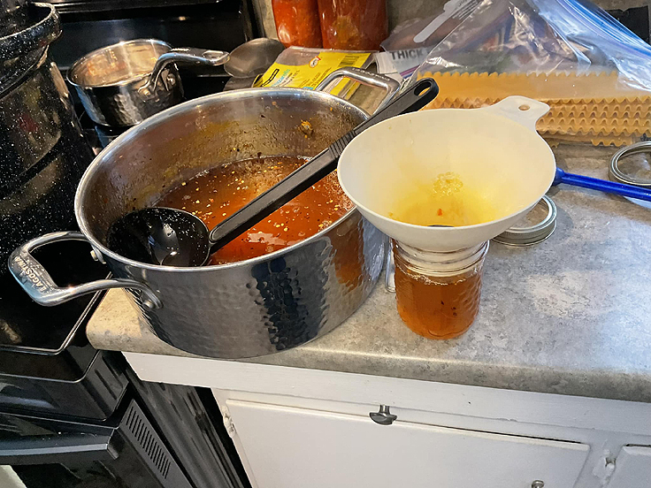 Gelée de piment fort