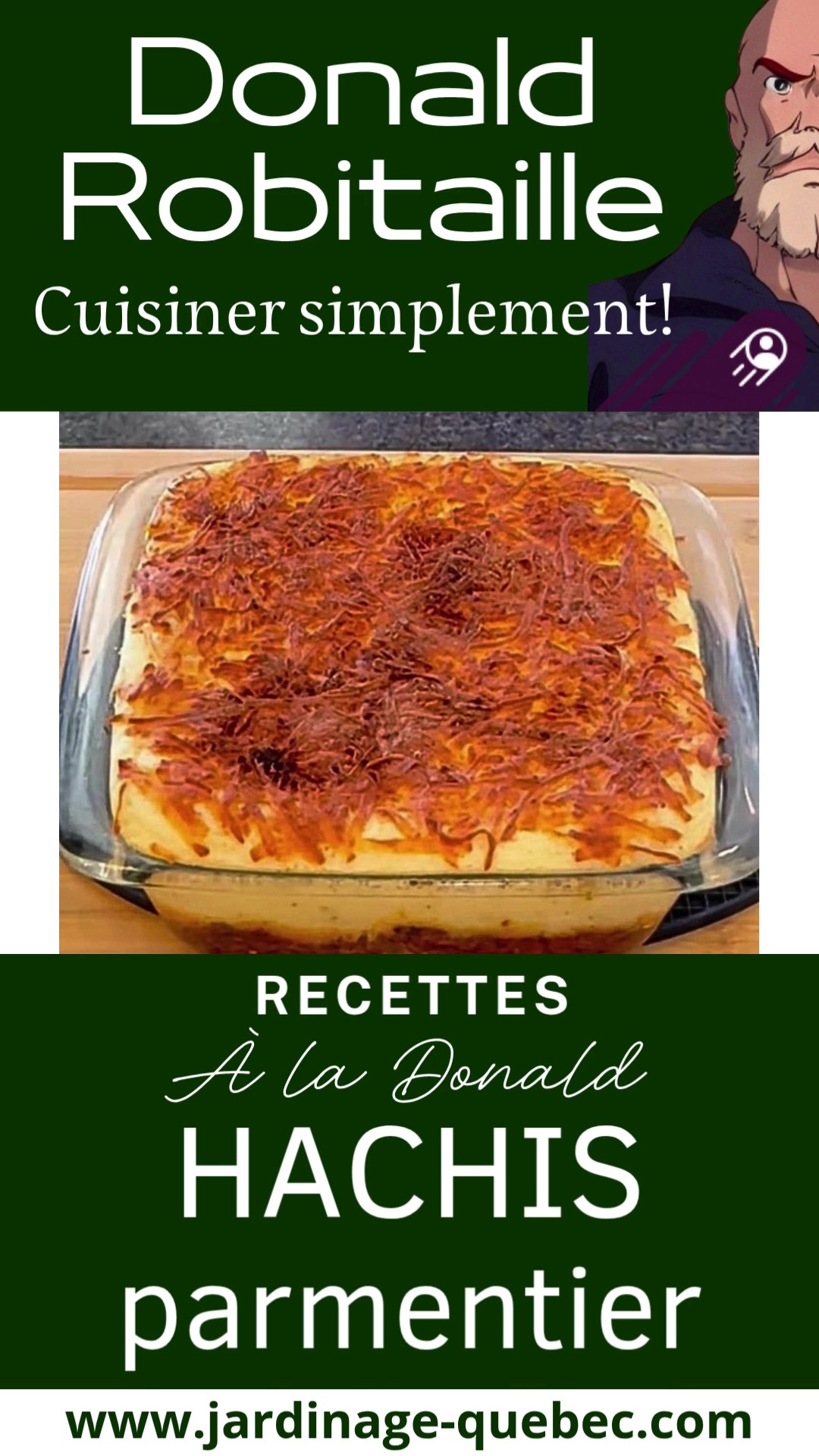 Hachis parmentier gratiné