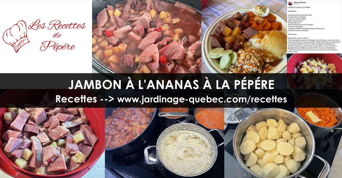 Jambon à l’ananas à la Pépère