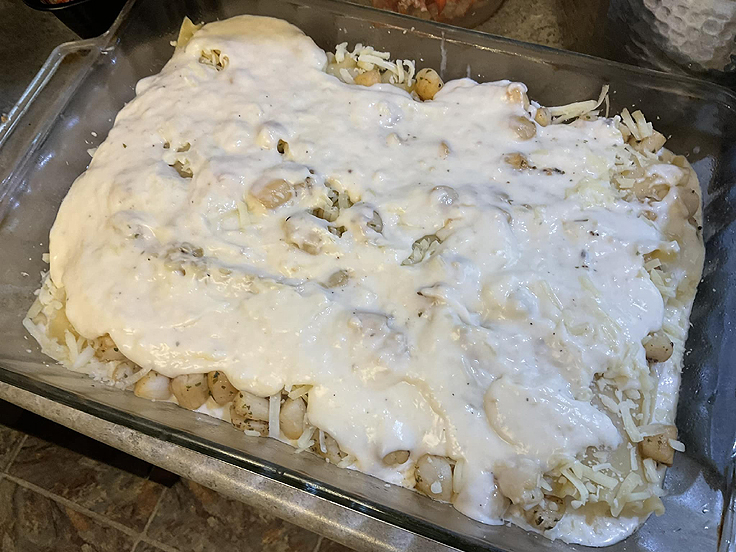 Lasagne aux fruits de mer