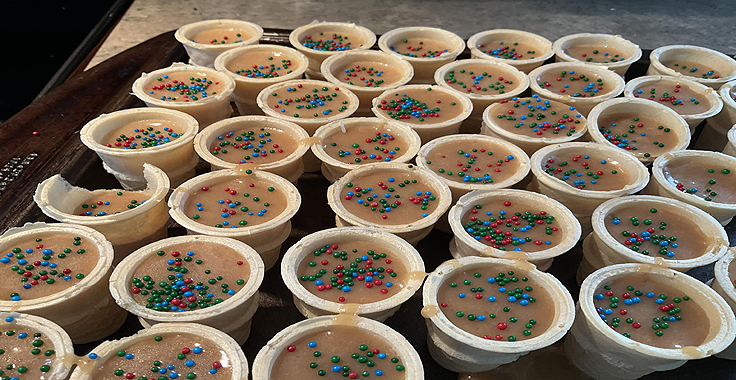 Recette de Mini-cornets à l'érable