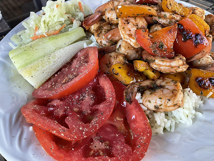 Montagne de crevettes