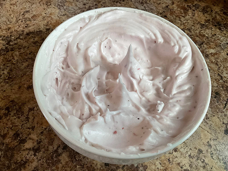 Recette de Moussse aux fraises