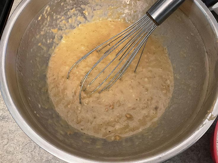 Muffins au beurre d'arachide et aux bananes