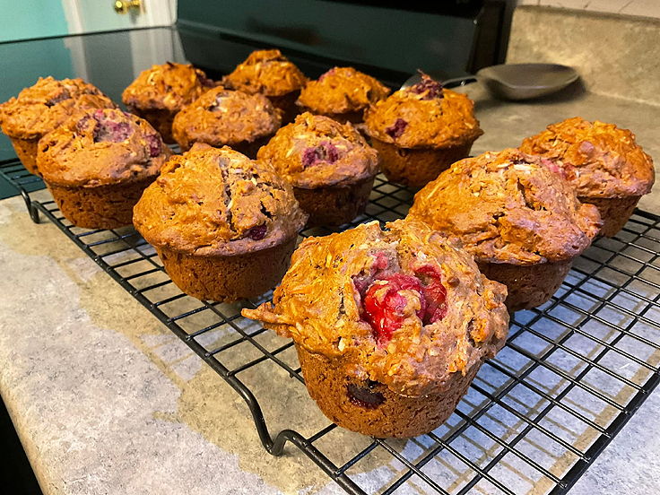 Muffins morning glory