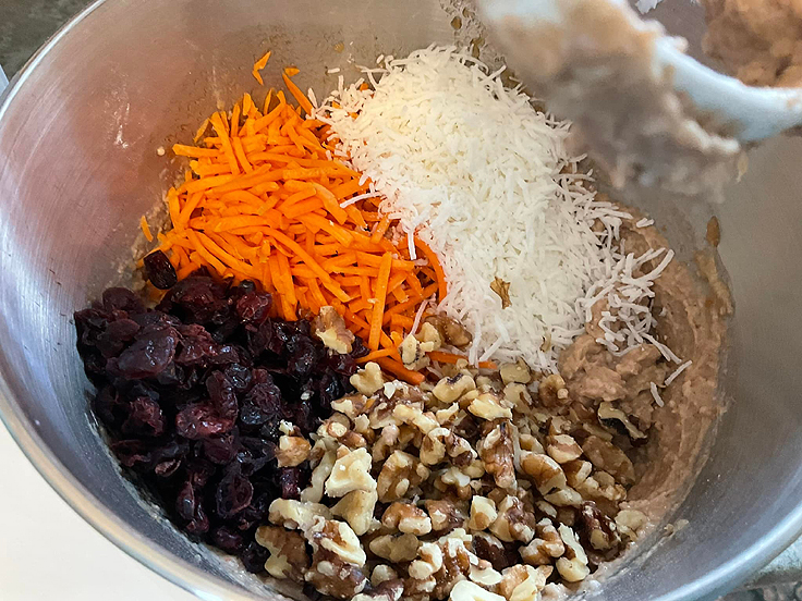 Recette Muffins morning glory