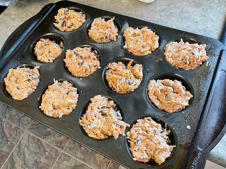 Muffins morning glory