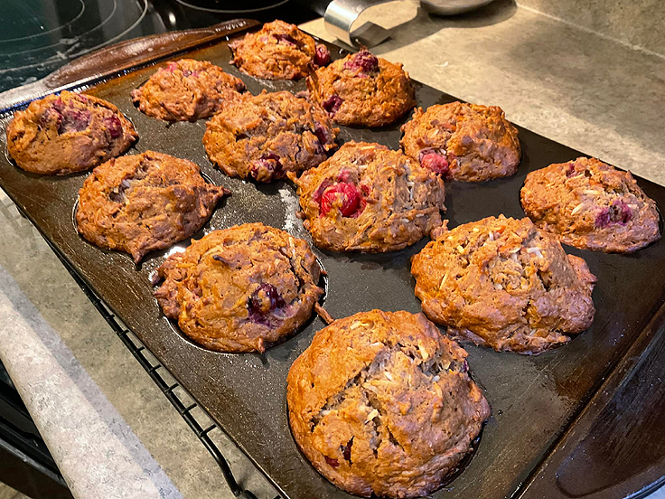 Recette Muffins morning glory