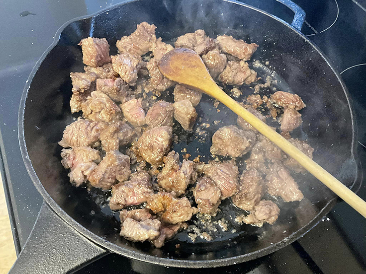 nouilles-teriyaki-au-steak-et-crevettes