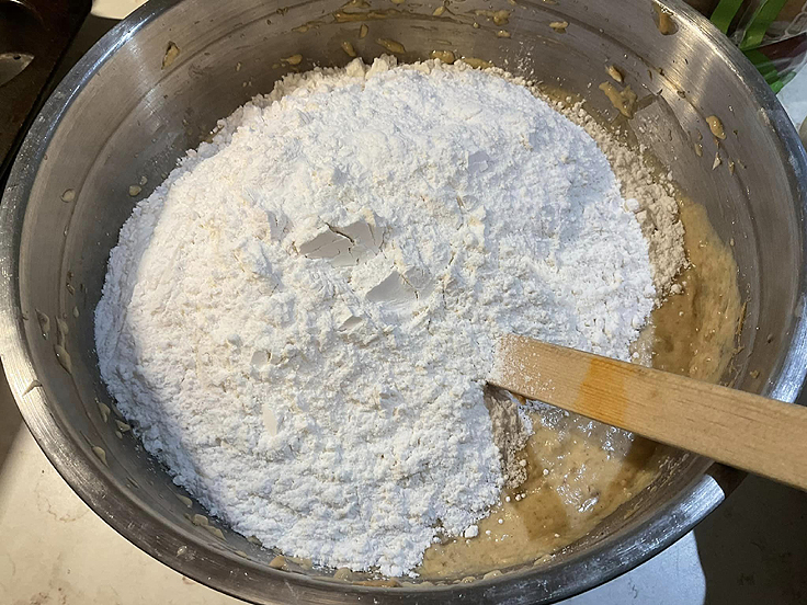 Pain aux bananes et beurre d'arachide