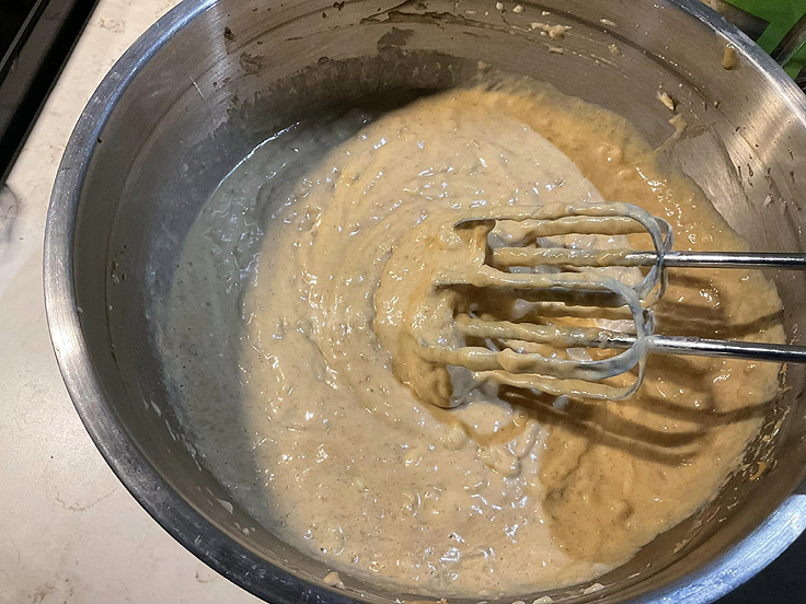 Pain aux bananes et beurre d'arachide