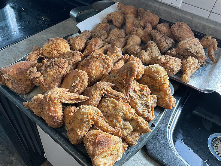 Panure semblable au Poulet Dixie Lee