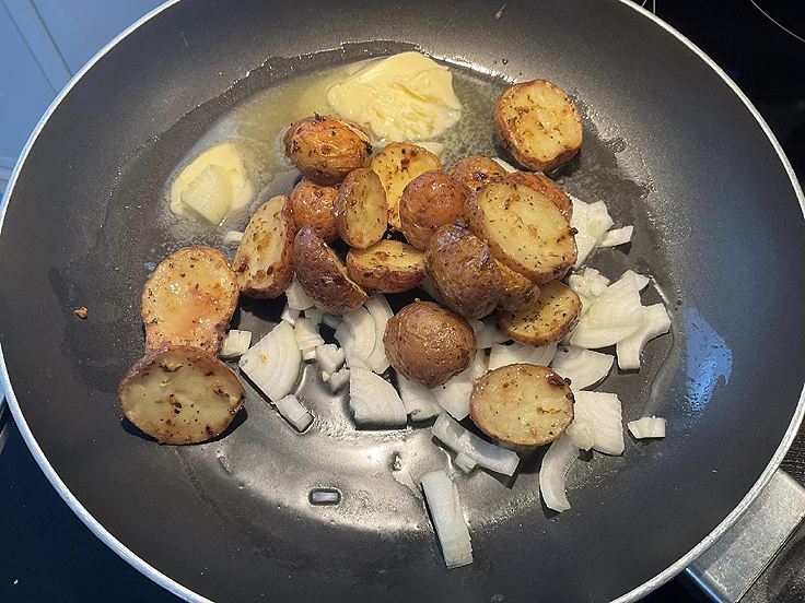 Petites patates à déjeuner