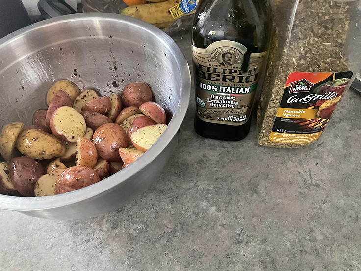 Petites patates à déjeuner