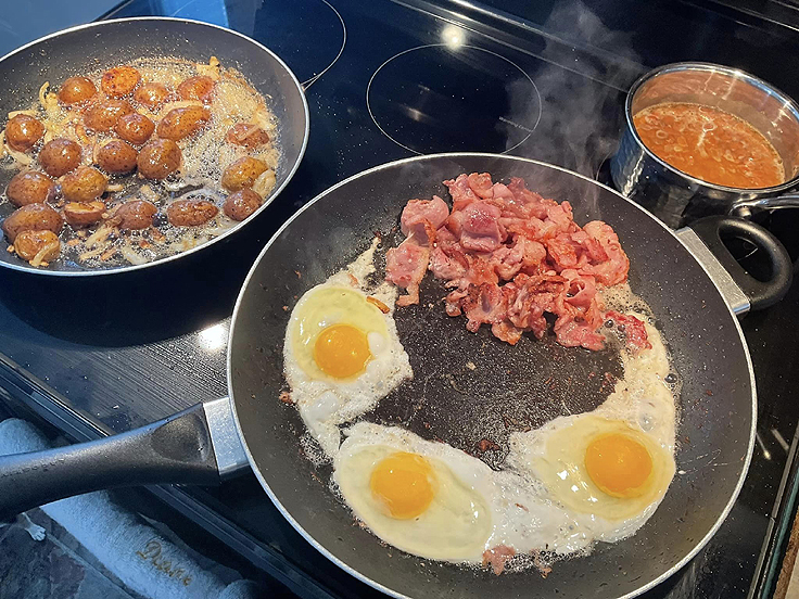 Petites patates à déjeuner