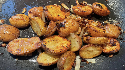 Petites patates à déjeuner