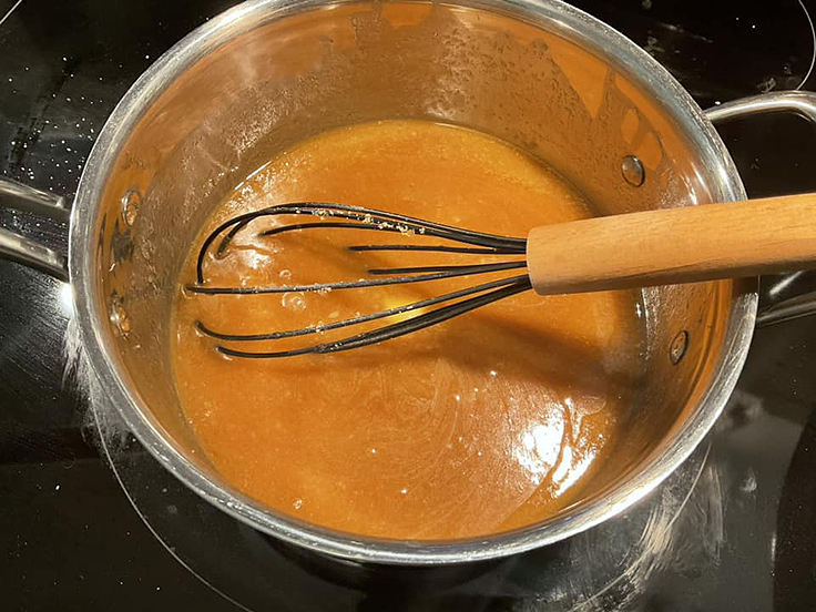 Popcorn au caramel