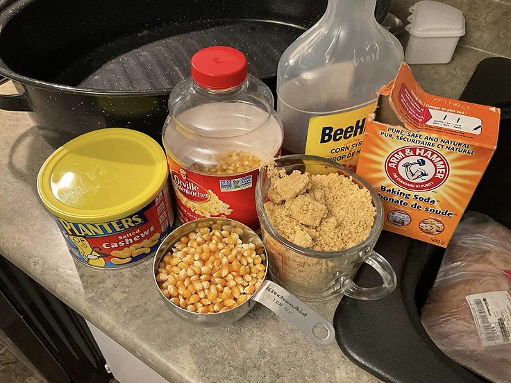Recette de Popcorn au caramel