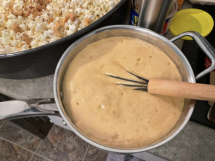 Recette de Popcorn au caramel
