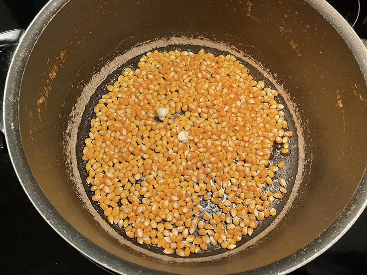 Popcorn au caramel