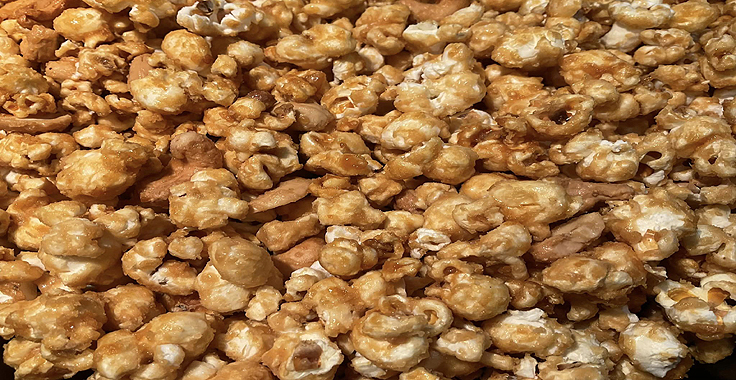 Recette de Popcorn au caramel