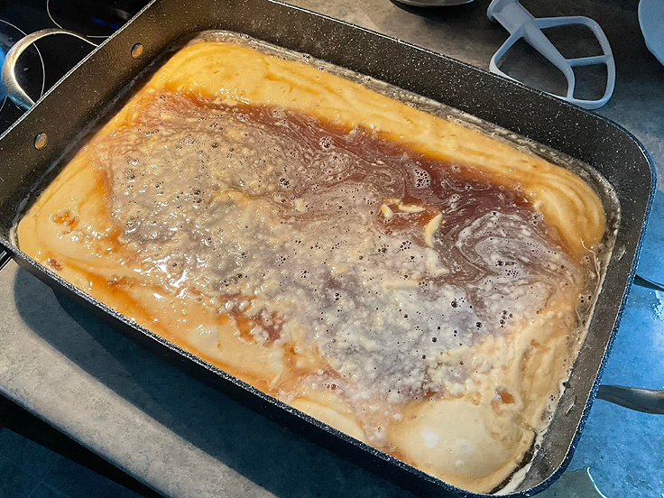 Pouding chômeur à l'érable